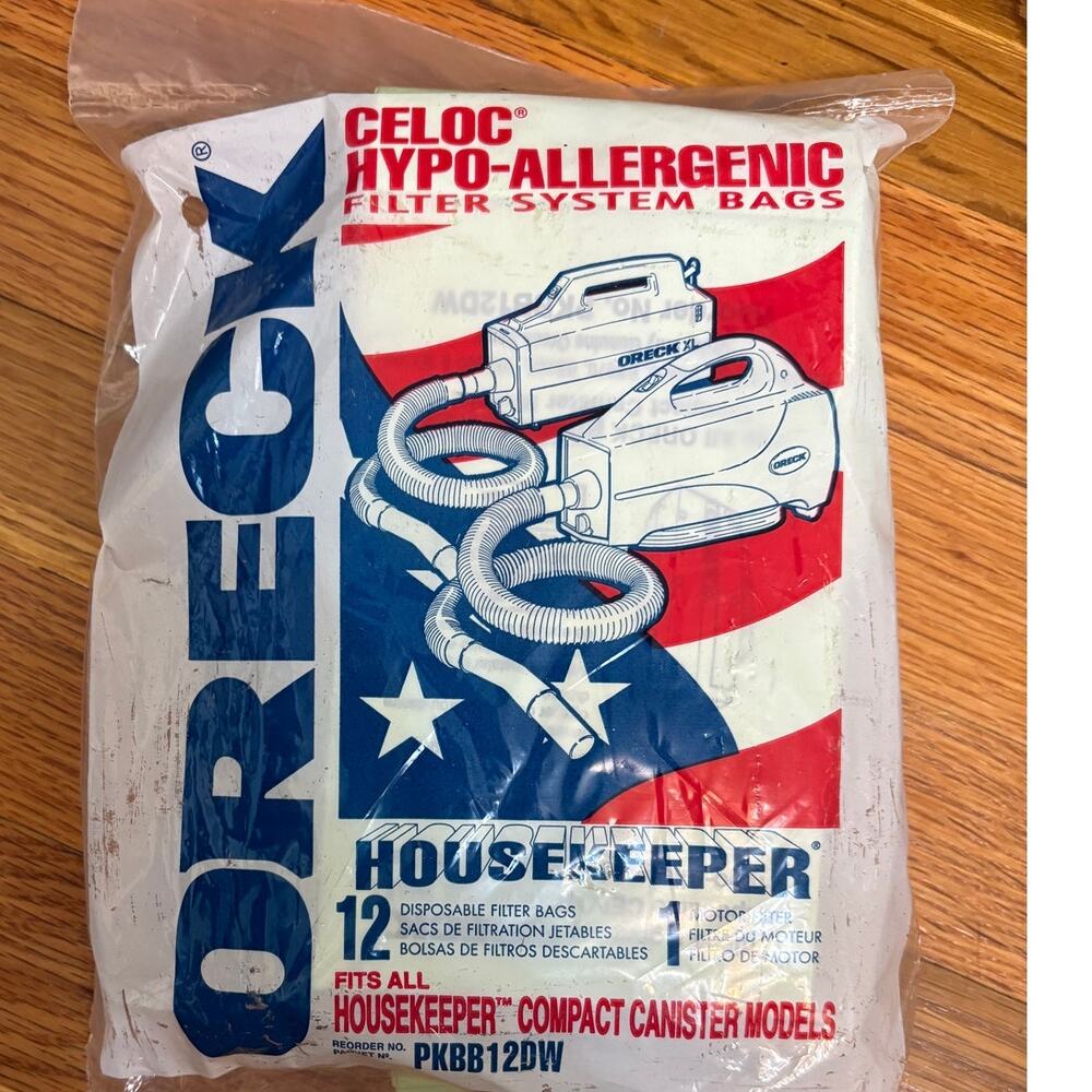NEW ORECK DISPOSABLE FILTER BAGS